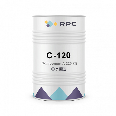 System of components for injection of "RPC C-120" brand