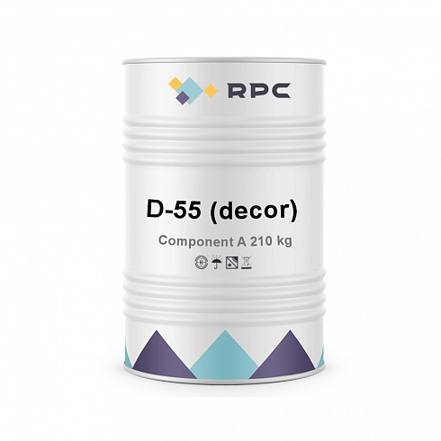 System of components for injection of «RPC D-55 (decor) » brand